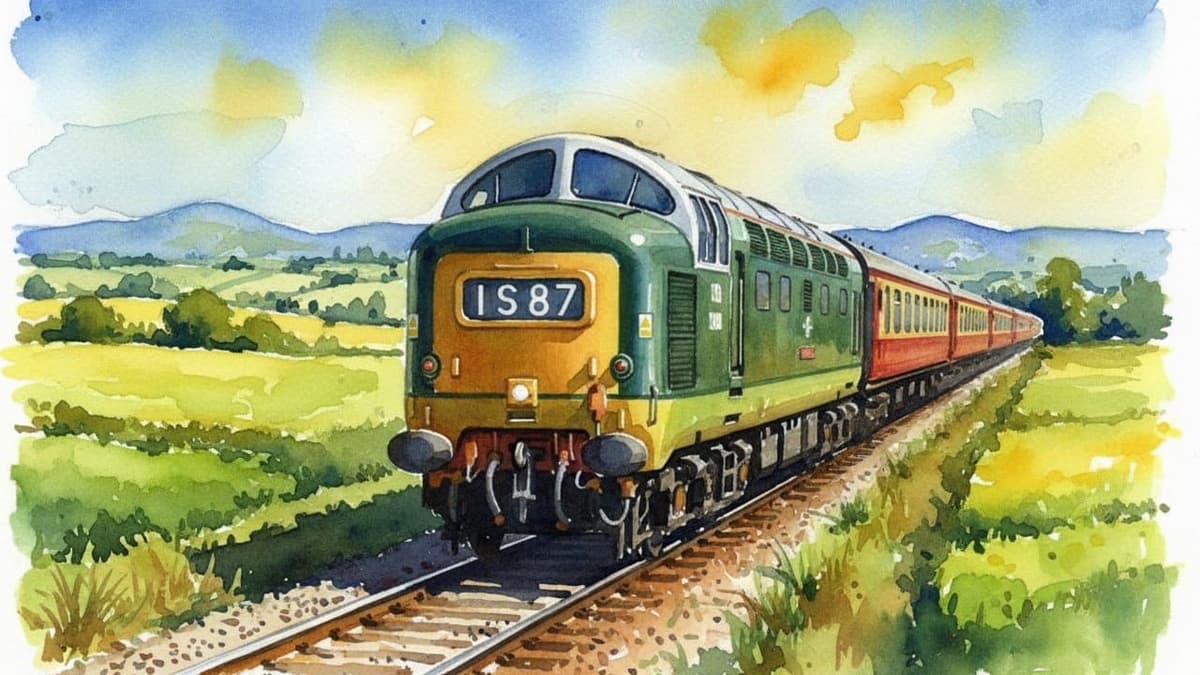 Deltic — Diesel train operated by Heritage Railways