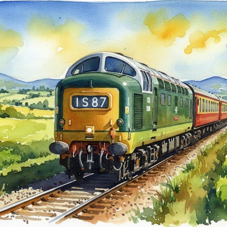 Deltic — Diesel train operated by Heritage Railways