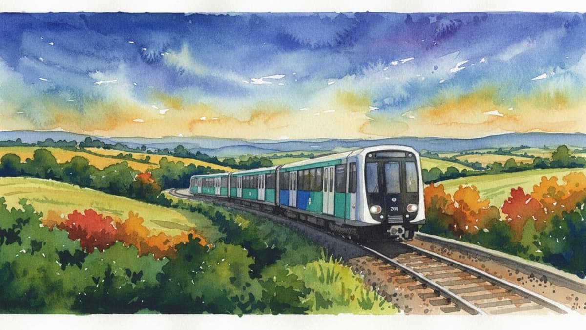 DLR B23 Stock — Tram train operated by Docklands Light Railway