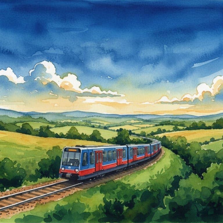 DLR B92 Stock — Tram train