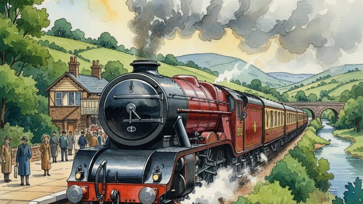 Duchess of Hamilton (Coronation) — Steam train operated by Heritage Railways