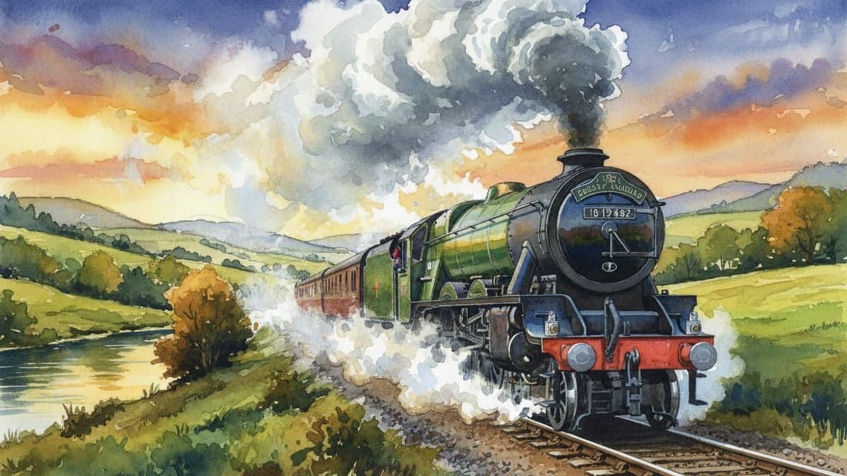 Duchess of Sutherland (Coronation) — Steam train operated by Heritage Railways