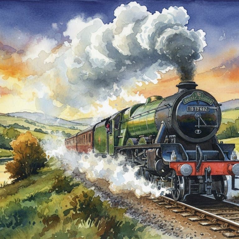Duchess of Sutherland (Coronation) — Steam train operated by Heritage Railways