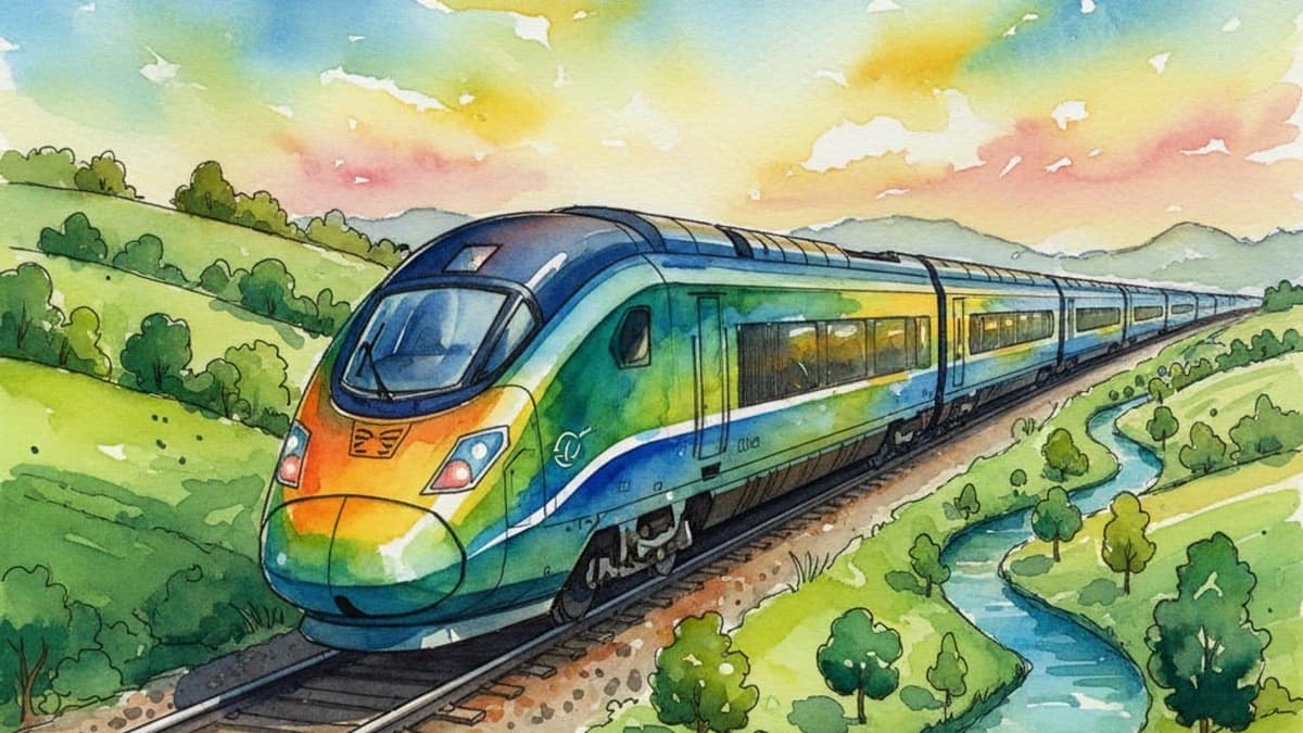 Eurostar e300 (Special Livery) — Electric train operated by Eurostar