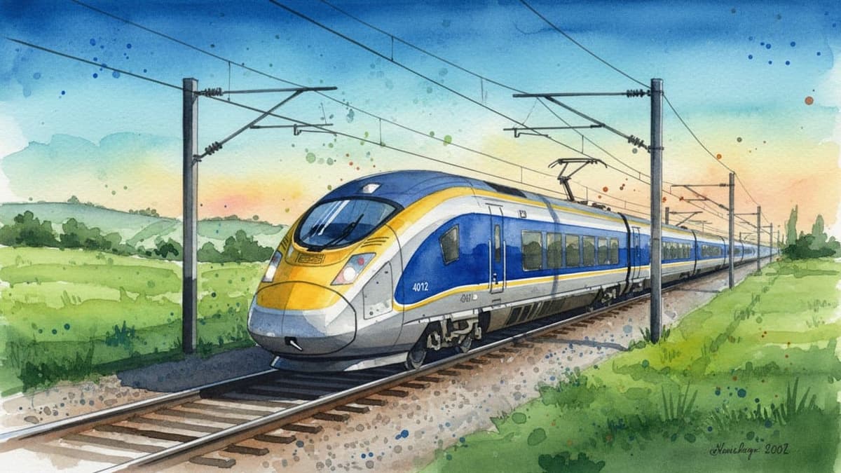 Eurostar Record Breaker (e320) — Electric train operated by Eurostar