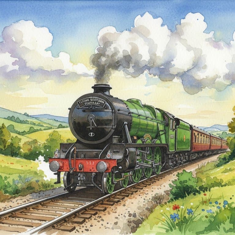 Flying Scotsman (Centenary) — Steam train