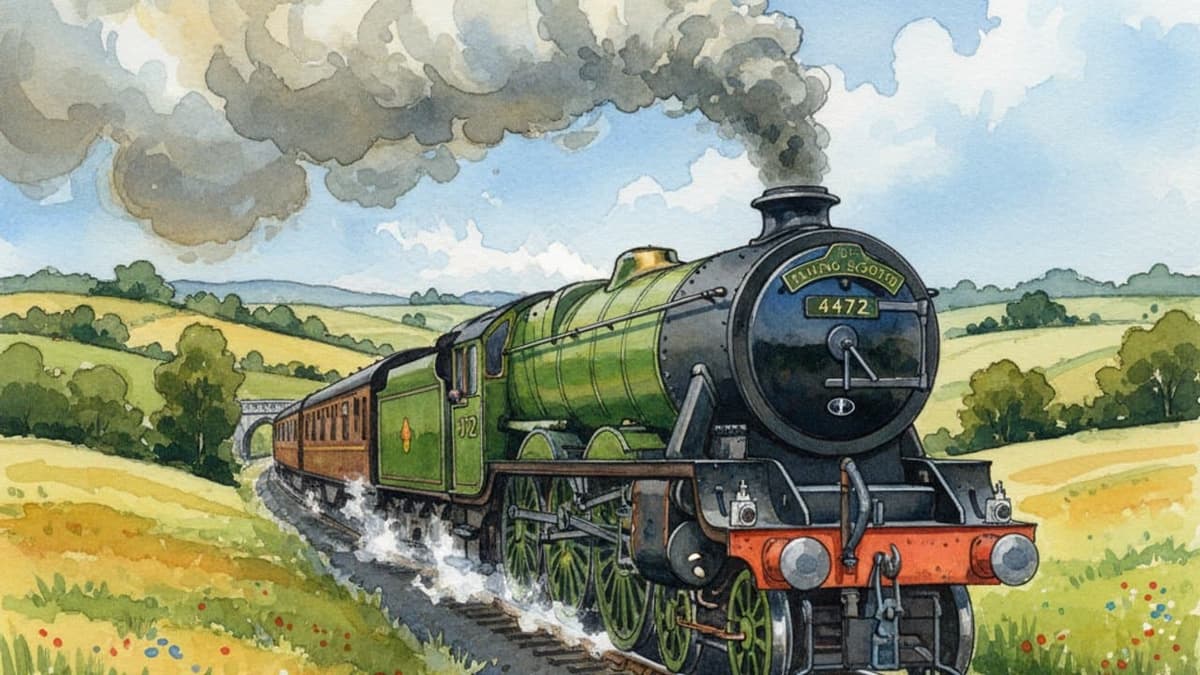 Flying Scotsman — Steam train operated by Heritage Railways