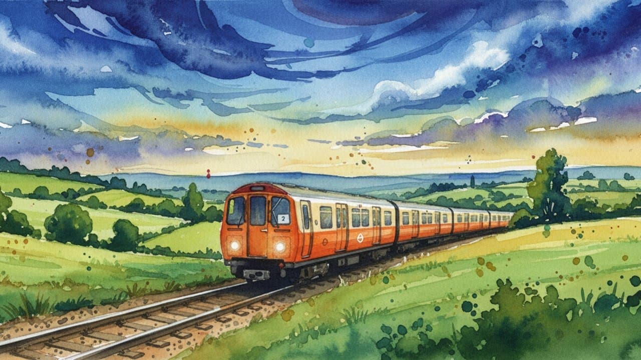 Glasgow Subway SPT — Underground train operated by ScotRail