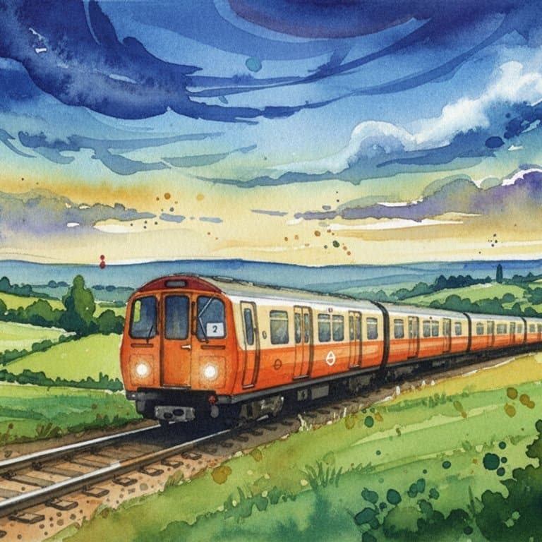 Glasgow Subway SPT — Underground train operated by ScotRail