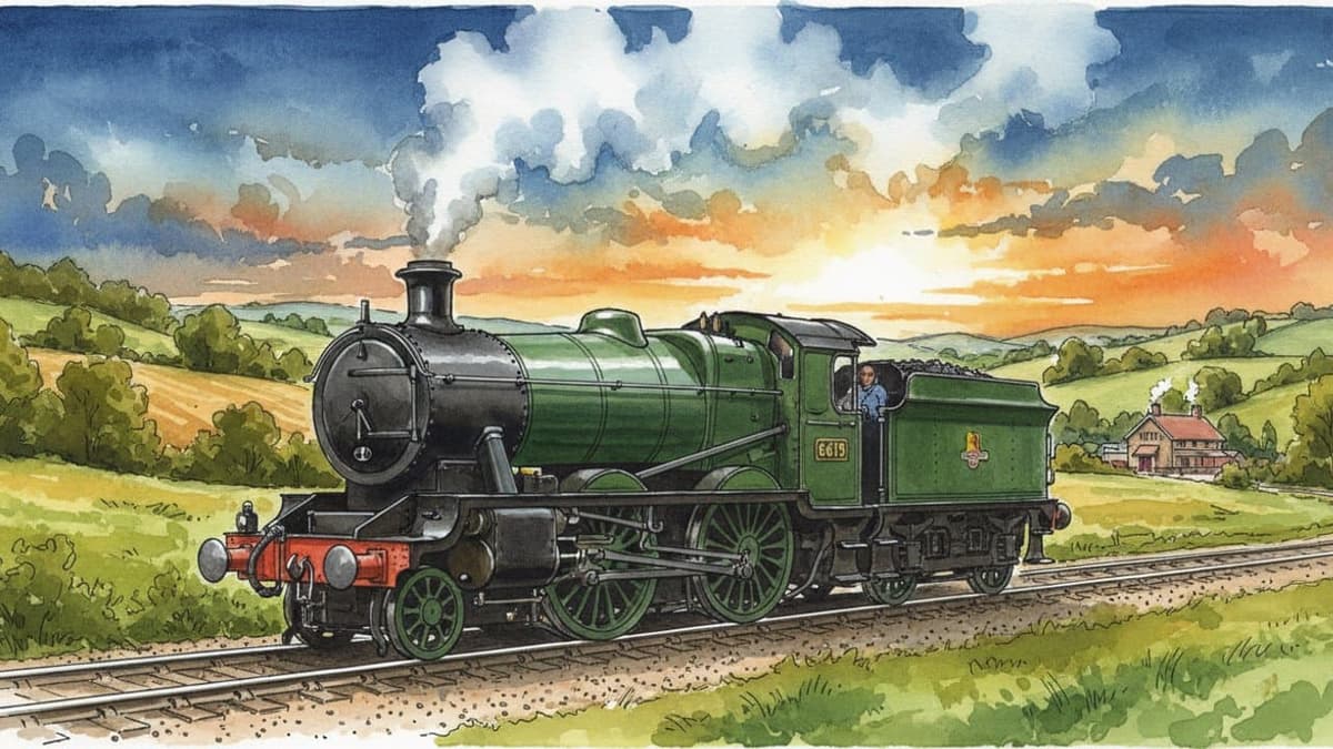 GWR 56XX Tank — Steam train operated by Heritage Railways