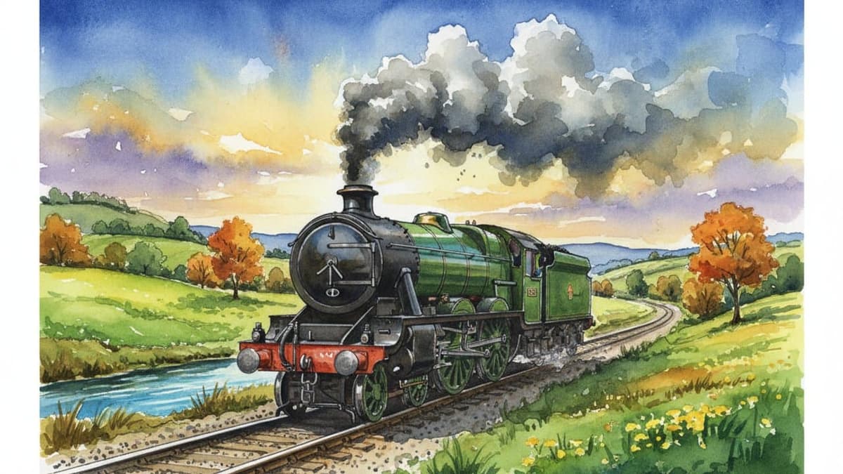 GWR No. 4003 Lode Star — Steam train operated by Heritage Railways