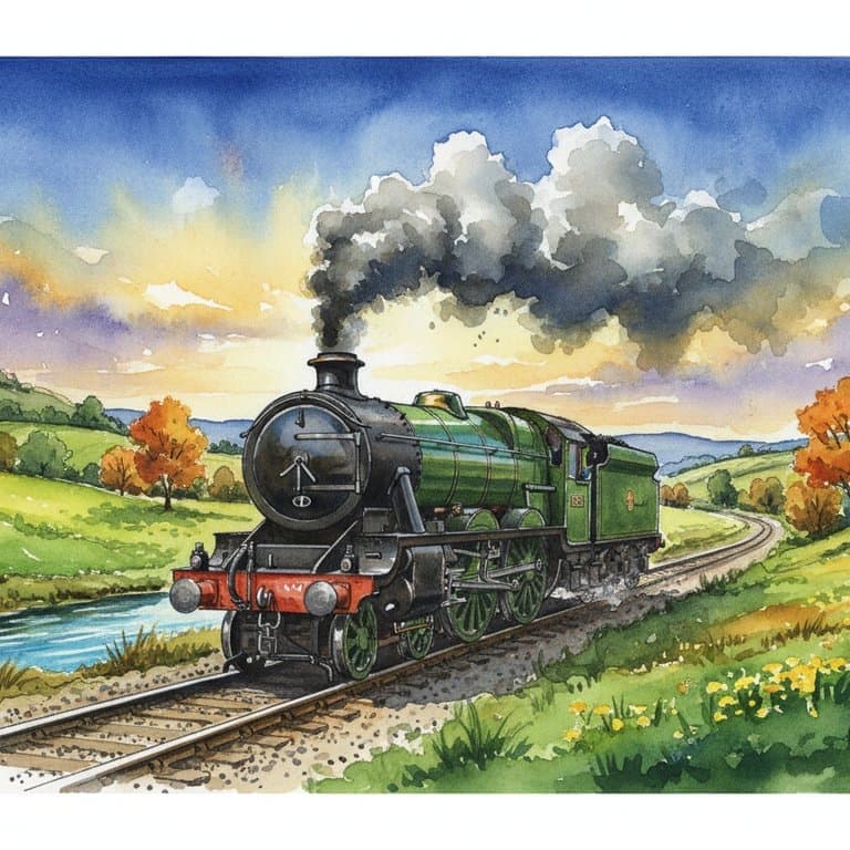 GWR No. 4003 Lode Star — Steam train operated by Heritage Railways