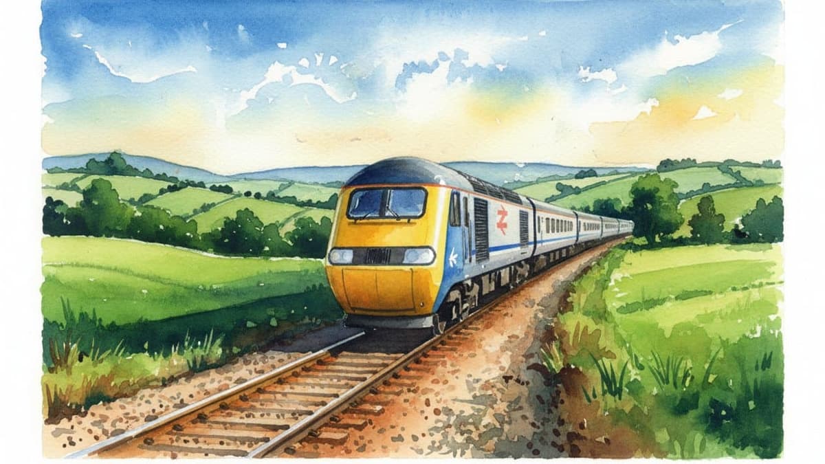 HST Prototype (Class 252) — Heritage train operated by Heritage Railways