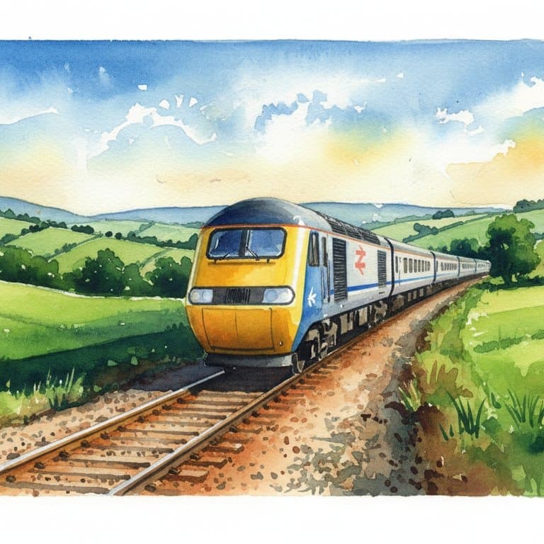 HST Prototype (Class 252) — Heritage train operated by Heritage Railways