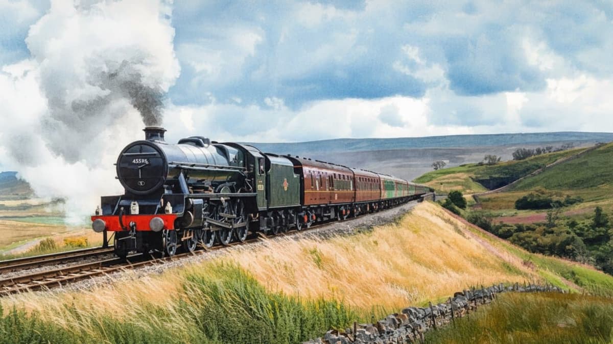 LMS Jubilee Class — Steam train operated by Heritage Railways