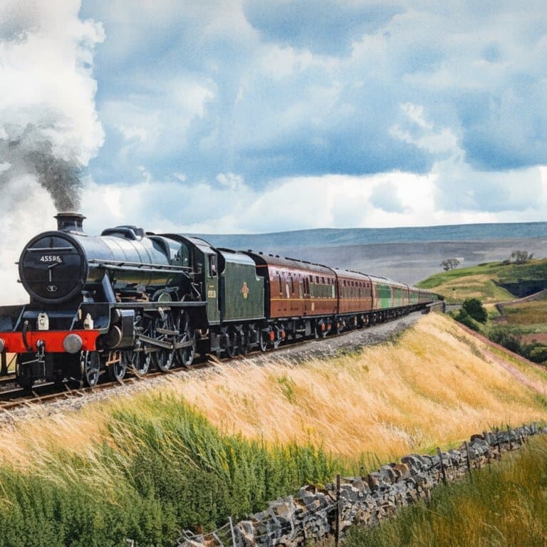 LMS Jubilee Class — Steam train operated by Heritage Railways