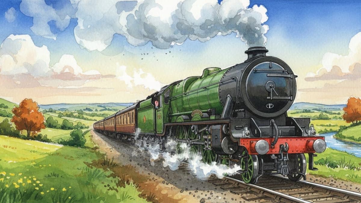 LNER P2 Prince of Wales — Steam train operated by Heritage Railways