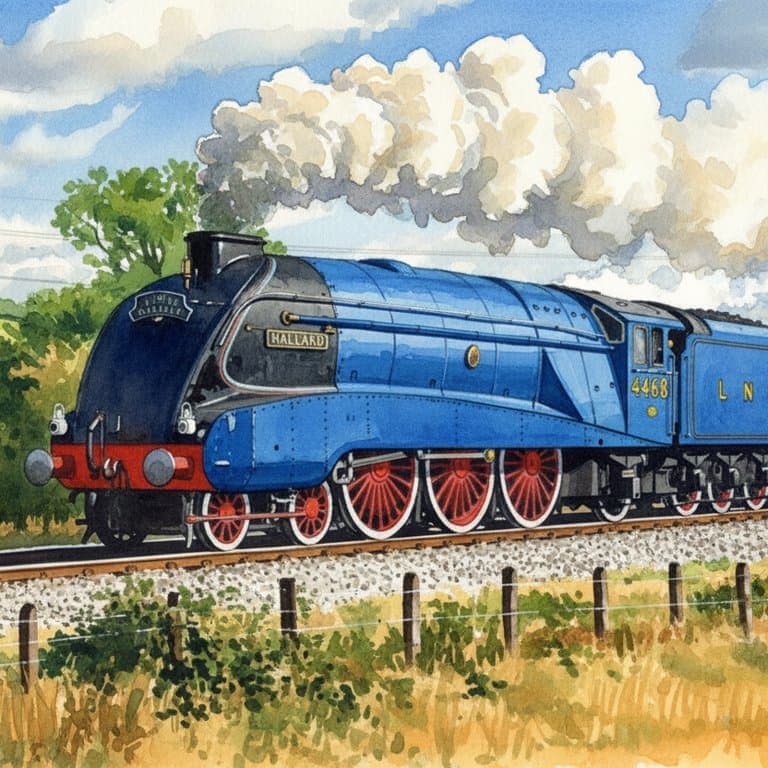 Mallard (Speed Record Edition) — Steam train