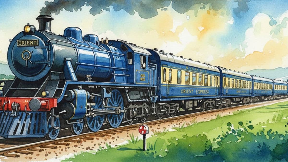 Orient Express (Vintage Luxury Edition) — Heritage train operated by Venice Simplon-Orient-Express