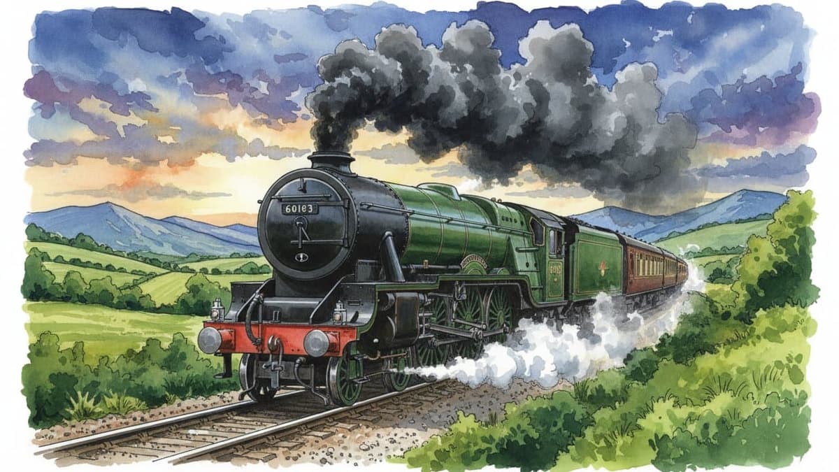 Peppercorn A1 Class (Original) — Steam train operated by Heritage Railways