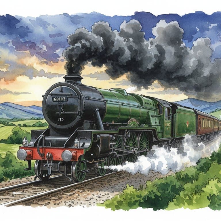 Peppercorn A1 Class (Original) — Steam train operated by Heritage Railways