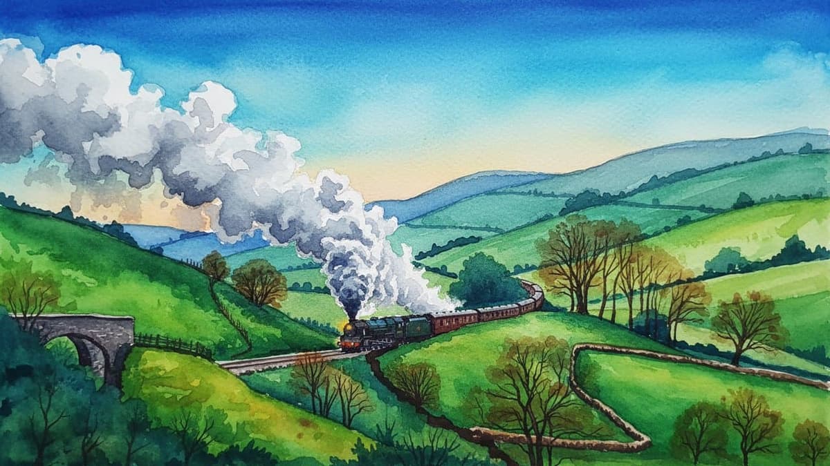 Phantom Night Train — Steam train operated by Magical Railways