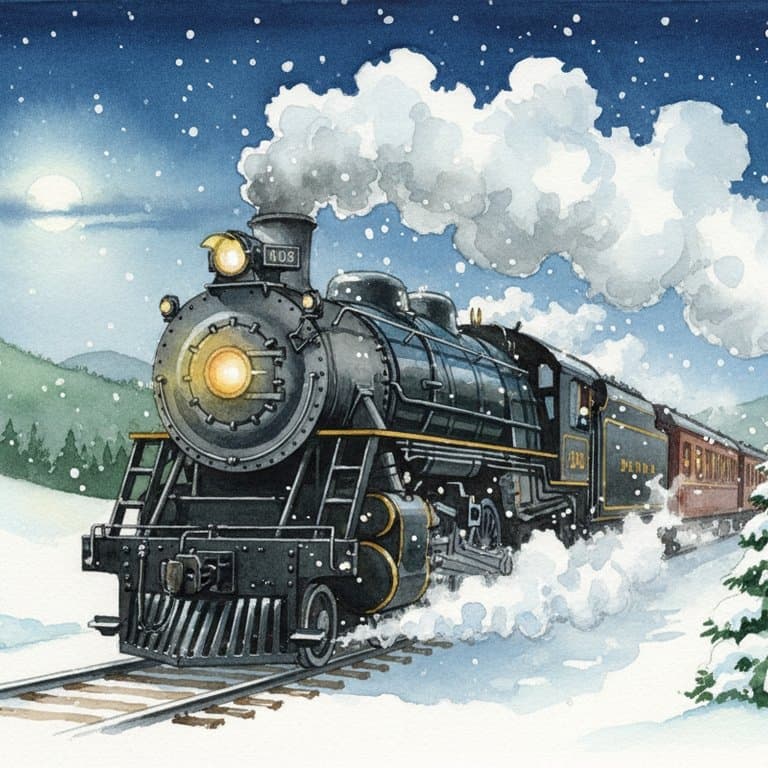 Polar Steam Train — Steam train