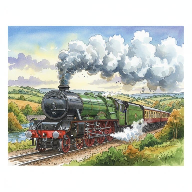 Princess Coronation (Duchess) — Steam train operated by Heritage Railways