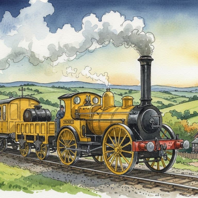 Rocket (Replica) — Steam train operated by Heritage Railways