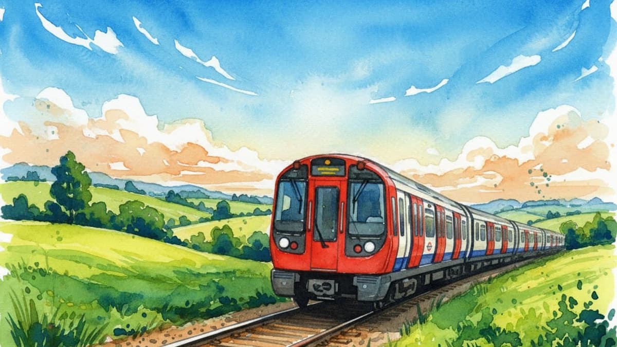 S7 Stock (Circle/H&C/District) — Underground train operated by TfL / London Underground
