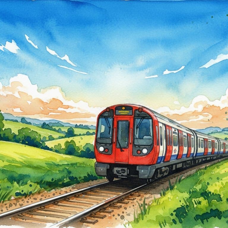 S7 Stock (Circle/H&C/District) — Underground train operated by TfL / London Underground