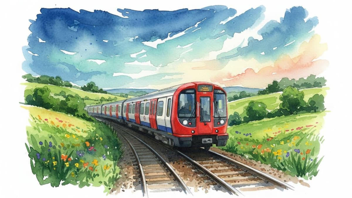 S8 Stock (Metropolitan) — Underground train operated by TfL / London Underground
