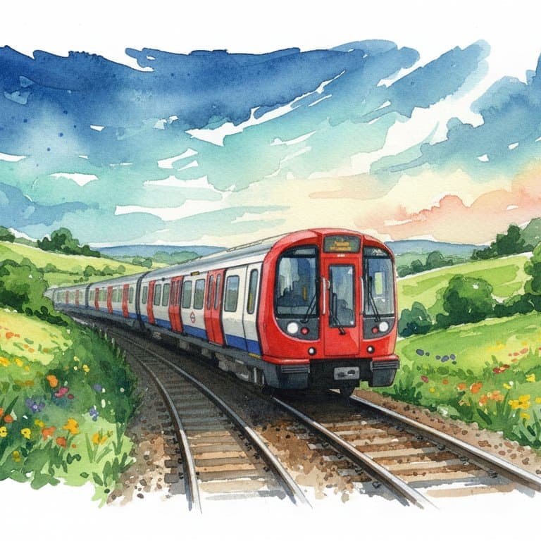 S8 Stock (Metropolitan) — Underground train operated by TfL / London Underground