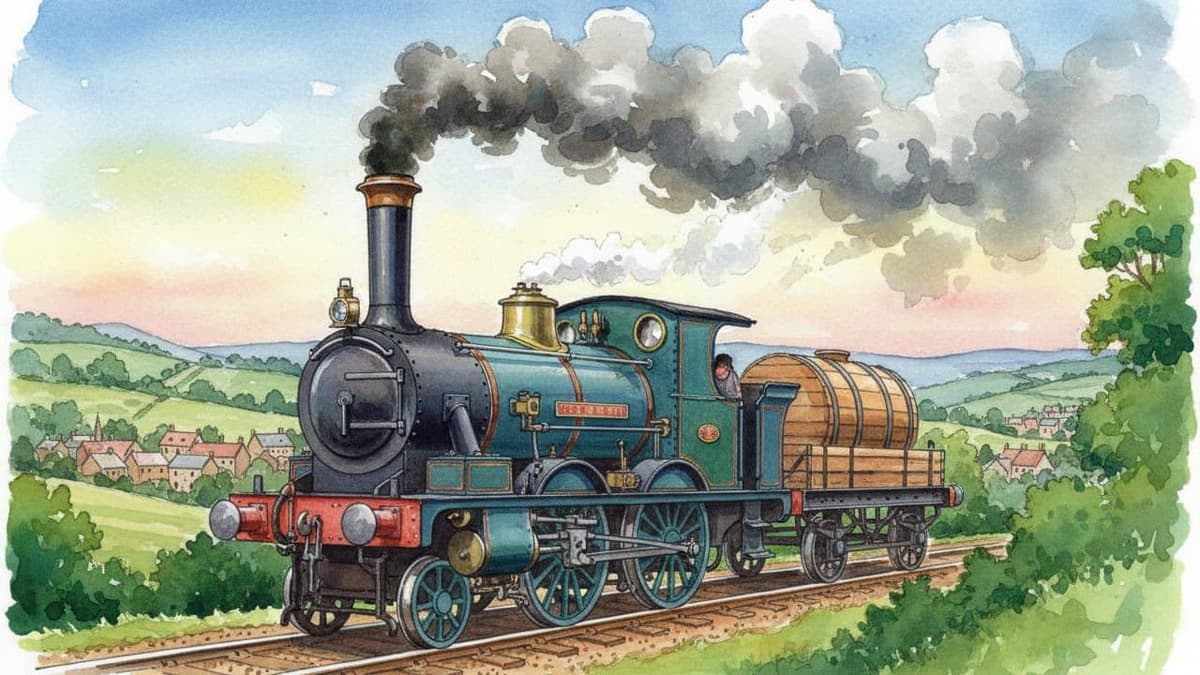 Sans Pareil (Rainhill Trials) — Steam train operated by Heritage Railways