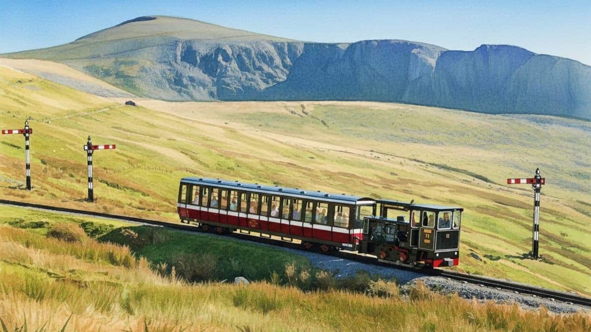 Snowdonia Mountain Railway — Heritage train operated by Snowdon Mountain Railway