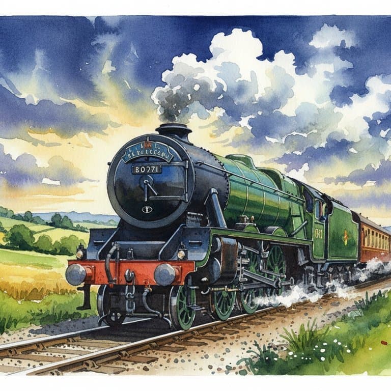 SR Battle of Britain Class — Steam train operated by Heritage Railways