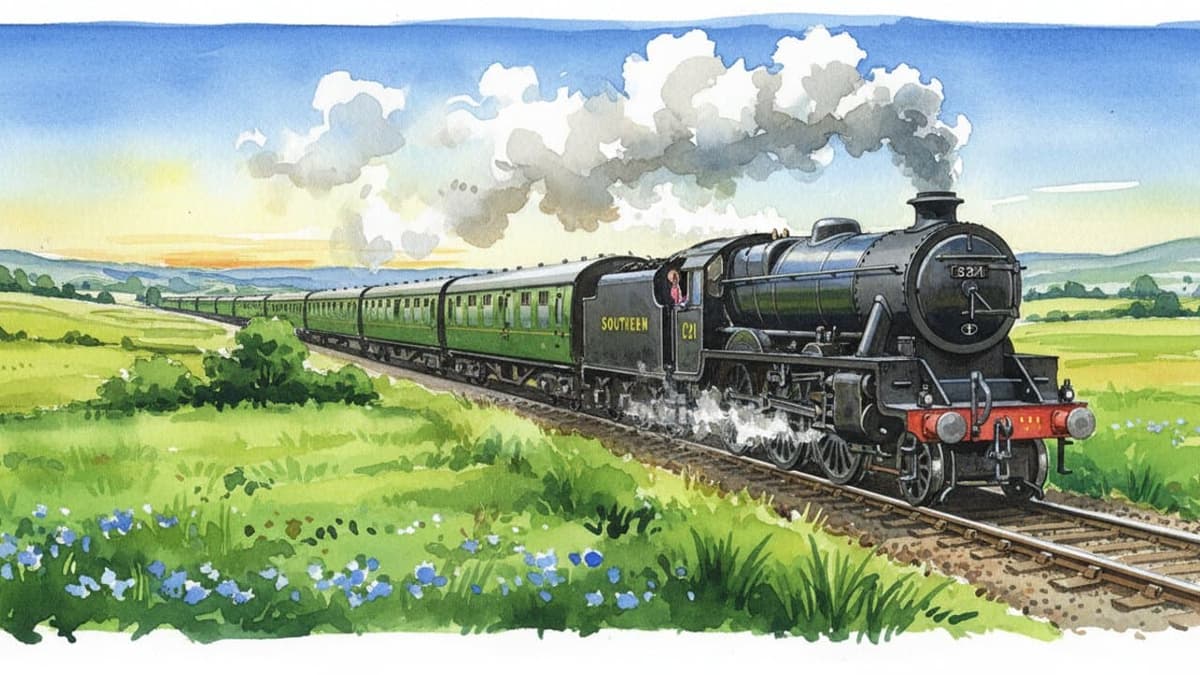 SR Q1 Class — Steam train operated by Heritage Railways