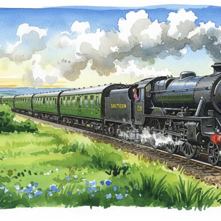 SR Q1 Class — Steam train operated by Heritage Railways