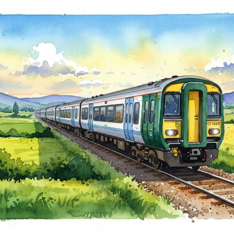 Class 168 Clubman — Diesel train operated by Chiltern Railways