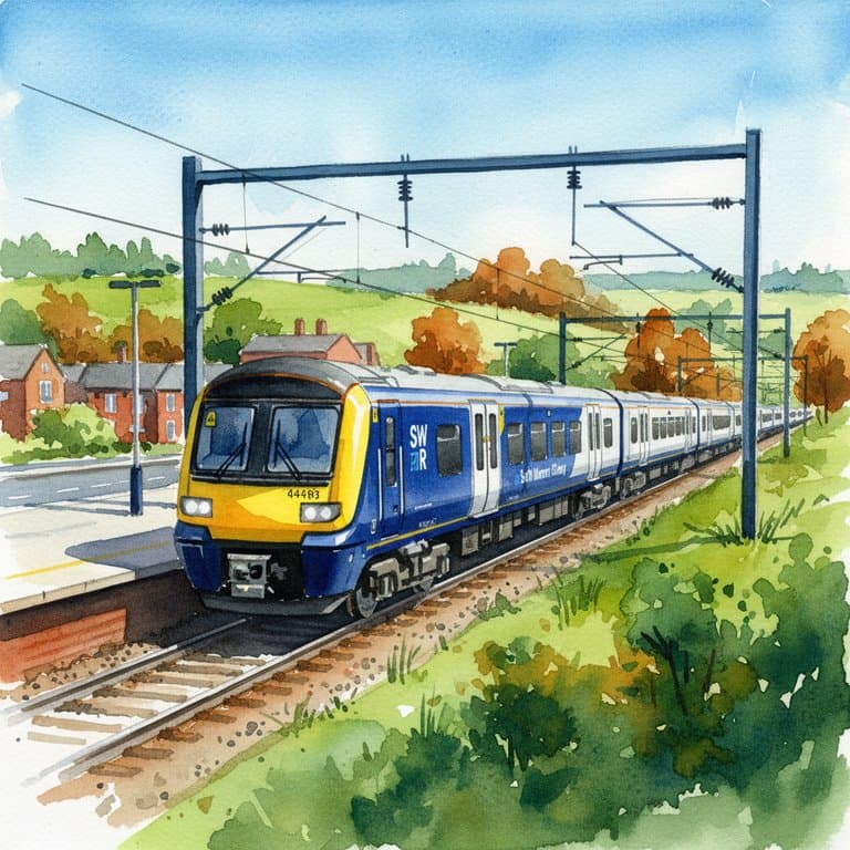 Class 444 Desiro — Electric train operated by South Western Railway