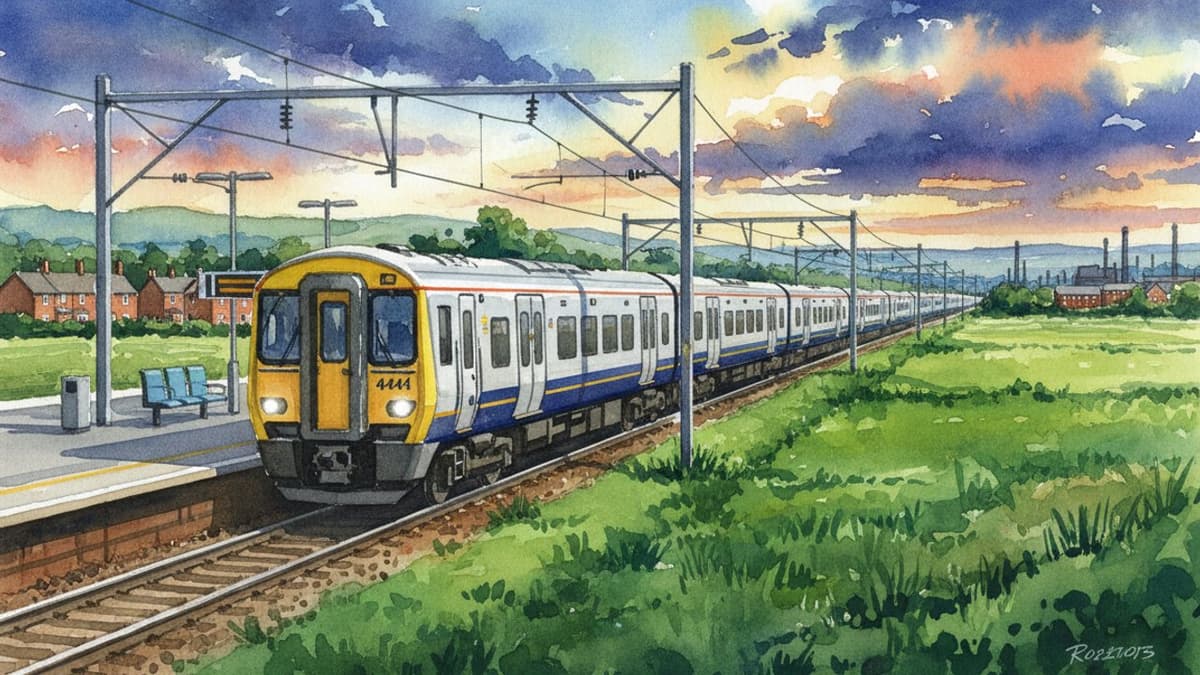 Class 444 (5-car) — Electric train operated by South Western Railway