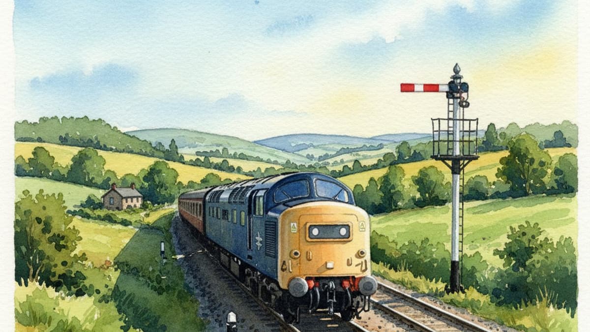 Class 55 Deltic (Heritage) — Heritage train operated by Heritage Railways
