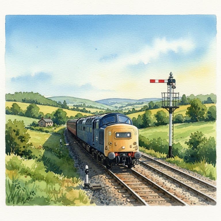 Class 55 Deltic (Heritage) — Heritage train operated by Heritage Railways