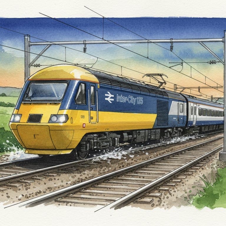 Class 91 (Farewell) — Electric train operated by LNER