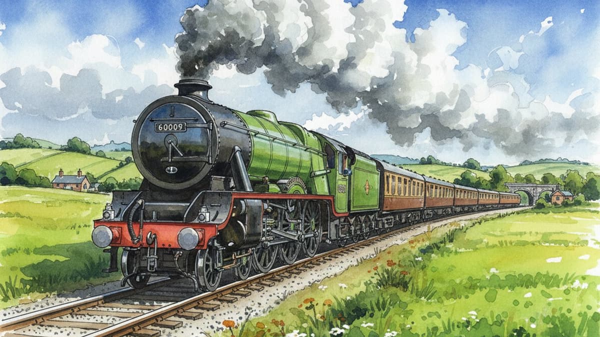 Union of South Africa (A4 Class) — Steam train operated by Heritage Railways