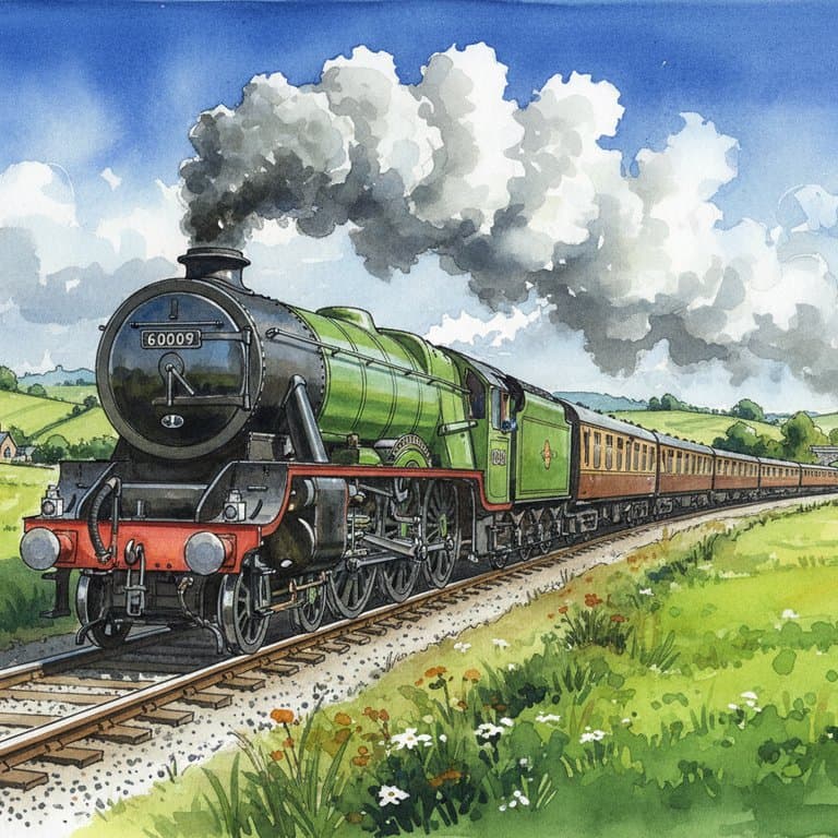 Union of South Africa (A4 Class) — Steam train operated by Heritage Railways