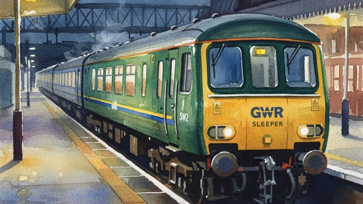 GWR Night Riviera Mk3 Sleeper — Sleeper train operated by Great Western Railway