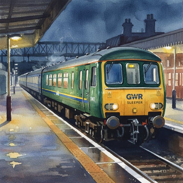 GWR Night Riviera Mk3 Sleeper — Sleeper train operated by Great Western Railway