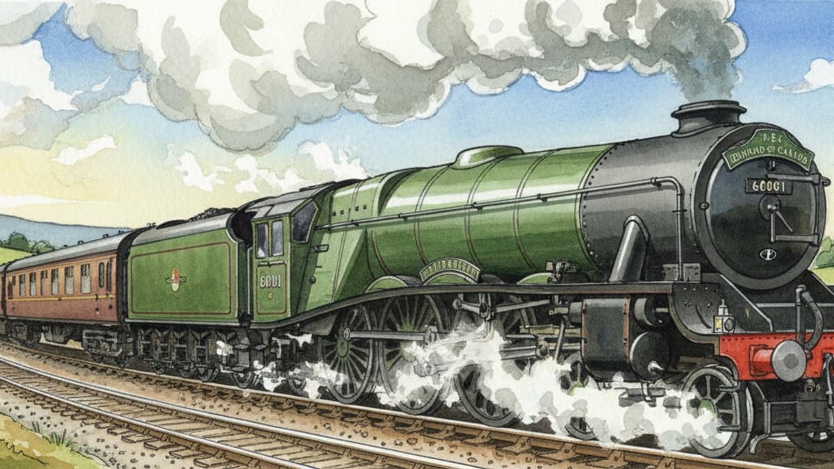 Dominion of Canada (A4 Class) — Steam train operated by Heritage Railways