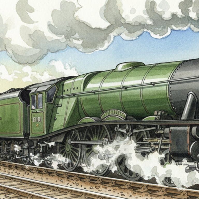 Dominion of Canada (A4 Class) — Steam train operated by Heritage Railways